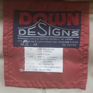 Vintage reversible down vest